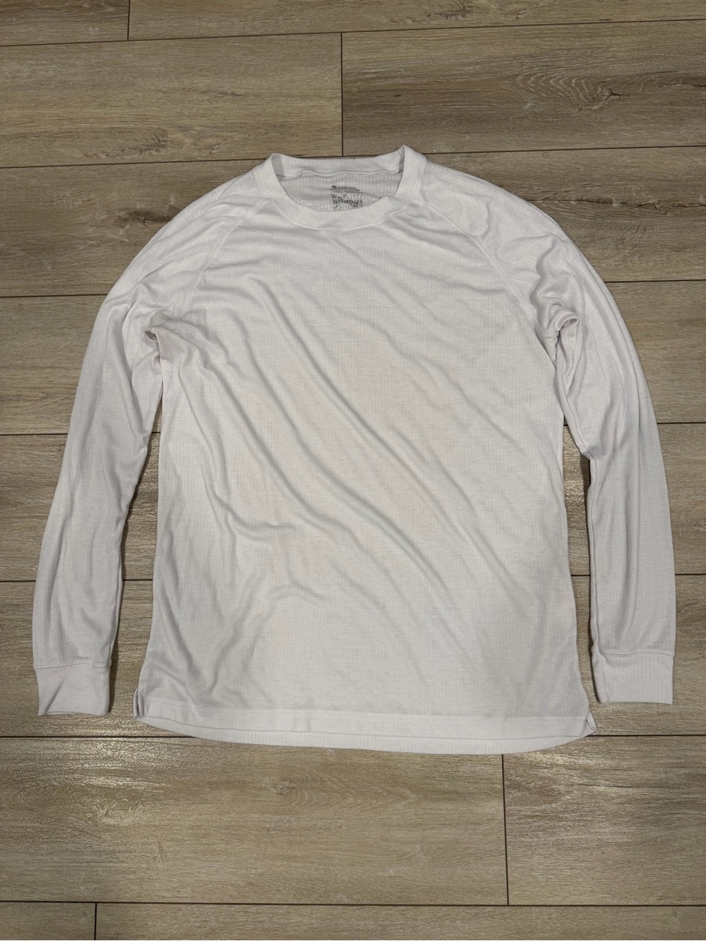 Mountain Warehouse Merino Blend Base Layer Top Women’s Medium White Long Sleeve